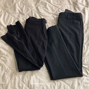 Pants lot Banana Republic and Express slacks